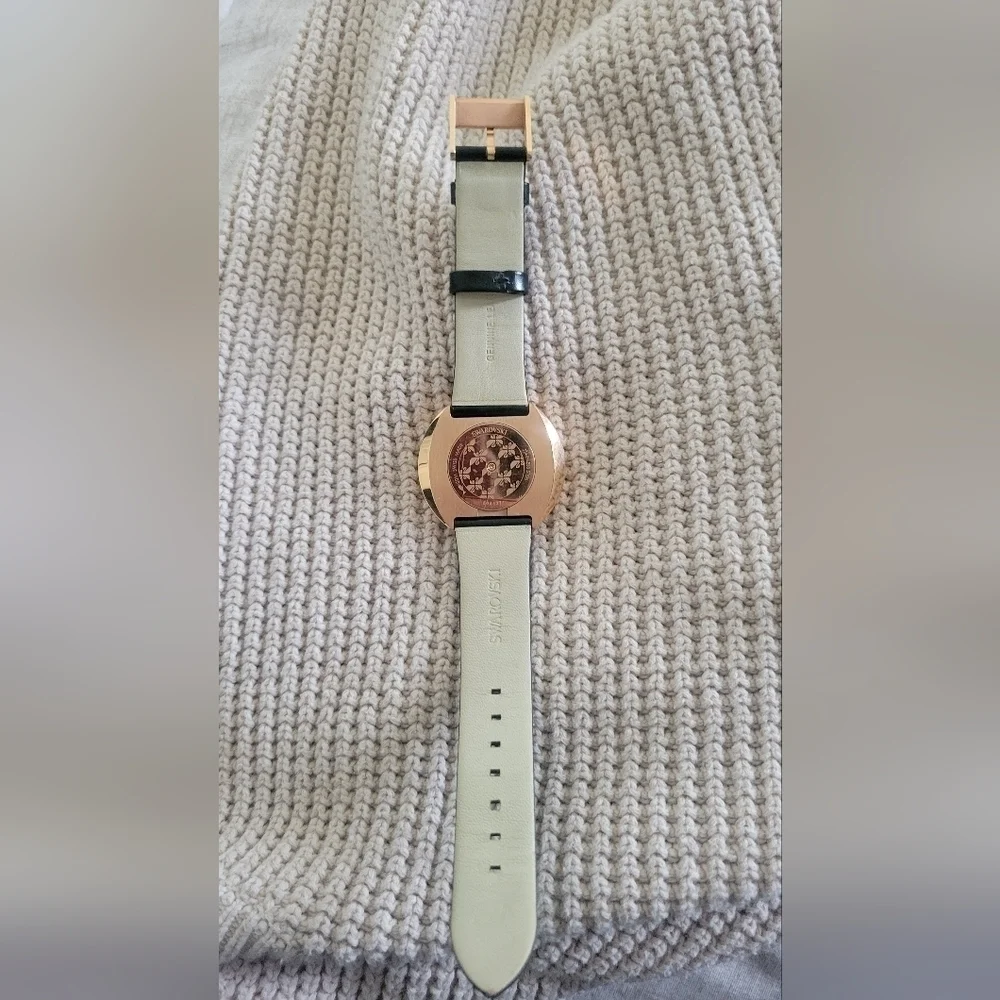 Swarovski Crystaline Watch, Black, Rose-Gold Tone